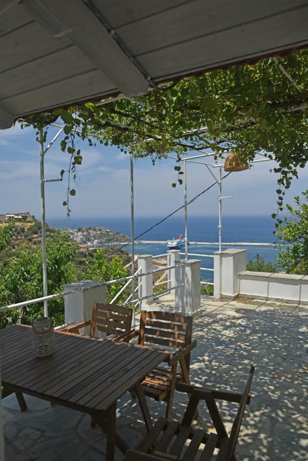Mare Vista Villa Evdilos  Exterior photo